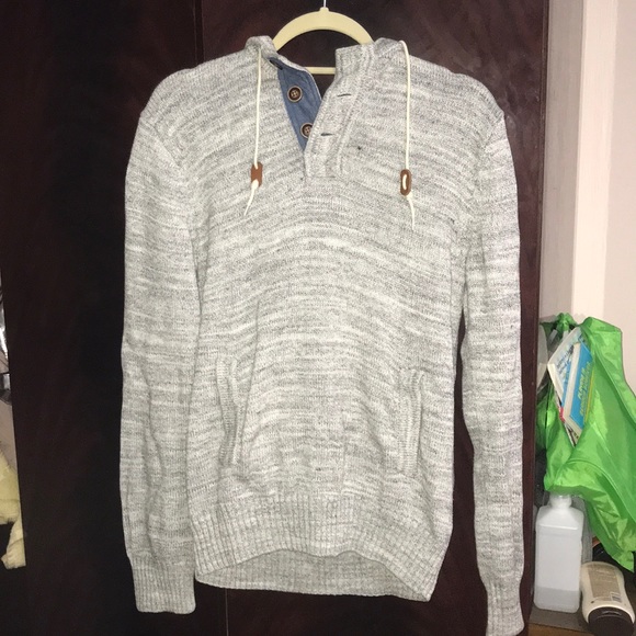 H&M Other - H&M Men’s Knit Pullover Gray Hoodie